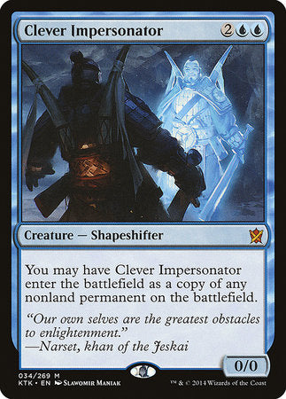 Clever Impersonator [Khans of Tarkir] | Cracking-Singles