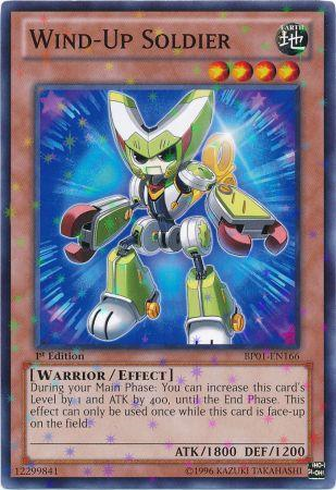 Wind-Up Soldier [BP01-EN166] Starfoil Rare | Cracking-Singles