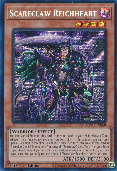 Scareclaw Reichheart [MP23-EN068] Prismatic Secret Rare | Cracking-Singles