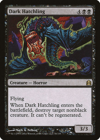 Dark Hatchling [Commander 2011] | Cracking-Singles