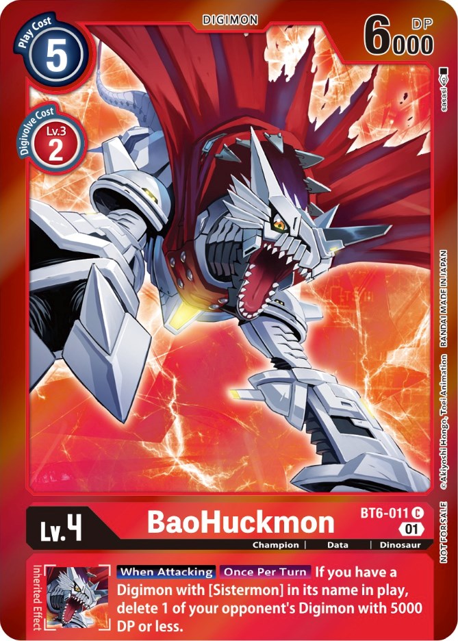 BaoHuckmon [BT6-011] (Event Pack 3) [Double Diamond Promos] | Cracking-Singles