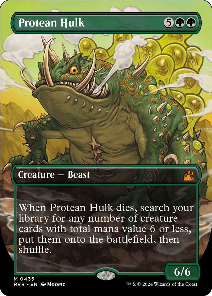 Protean Hulk (Anime Borderless) [Ravnica Remastered] | Cracking-Singles