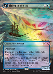 Thing in the Ice // Awoken Horror (Borderless Alternate Art) [Regional Championship Qualifiers 2023] | Cracking-Singles