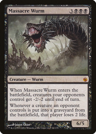 Massacre Wurm [Mirrodin Besieged] | Cracking-Singles