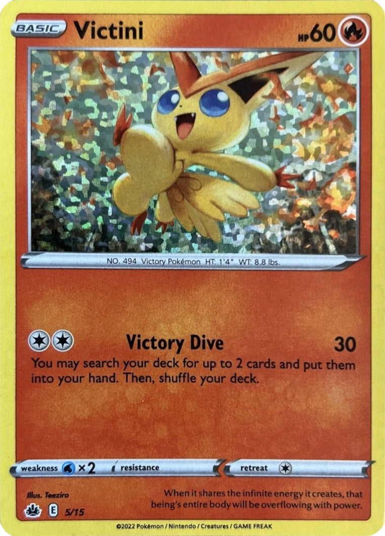 Victini (5/15) [McDonald's Promos: Match Battle] | Cracking-Singles