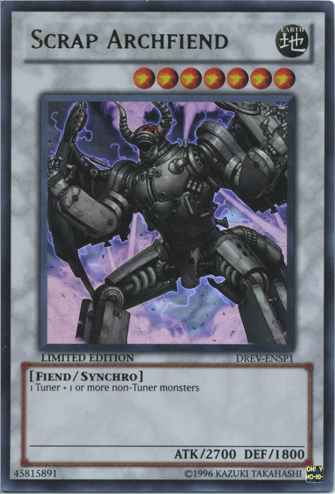 Scrap Archfiend [DREV-ENSP1] Ultra Rare | Cracking-Singles