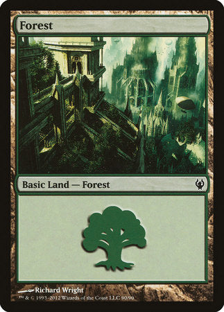 Forest (90) [Duel Decks: Izzet vs. Golgari] | Cracking-Singles