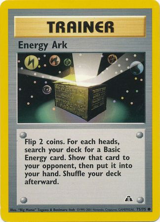 Energy Ark (75/75) [Neo Discovery Unlimited] | Cracking-Singles