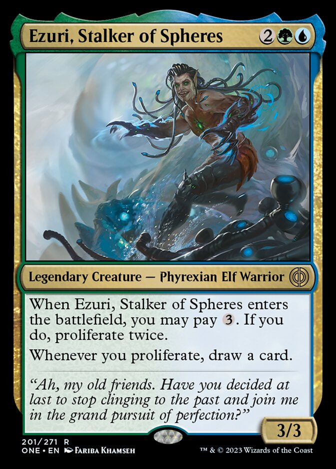 Ezuri, Stalker of Spheres [Phyrexia: All Will Be One] | Cracking-Singles