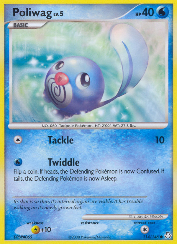 Poliwag (114/146) [Diamond & Pearl: Legends Awakened] | Cracking-Singles