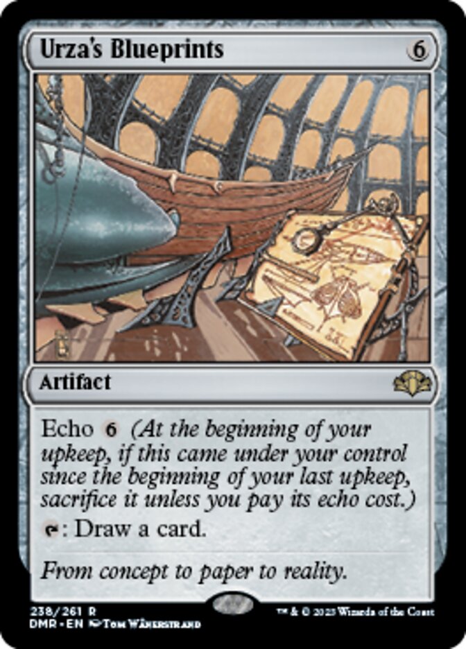 Urza's Blueprints [Dominaria Remastered] | Cracking-Singles