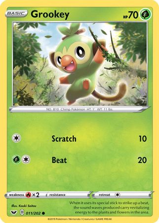 Grookey (011/202) (Premium Collection) [Sword & Shield: Base Set] | Cracking-Singles