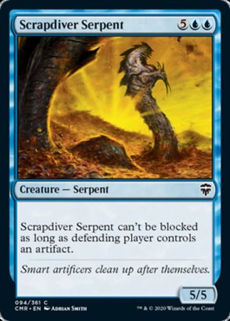 Scrapdiver Serpent [Commander Legends] | Cracking-Singles