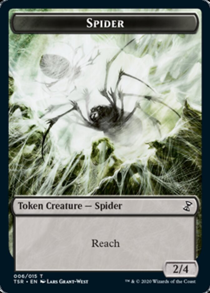 Spider Token [Time Spiral Remastered Tokens] | Cracking-Singles