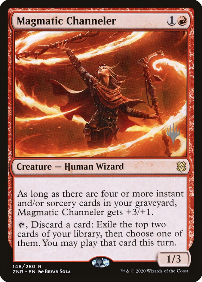 Magmatic Channeler (Promo Pack) [Zendikar Rising Promos] | Cracking-Singles