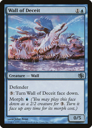 Wall of Deceit [Duel Decks: Jace vs. Chandra] | Cracking-Singles