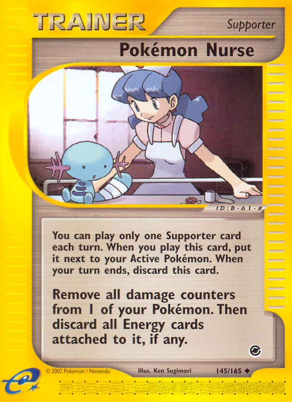 Pokemon Nurse (145/165) [Expedition: Base Set] | Cracking-Singles