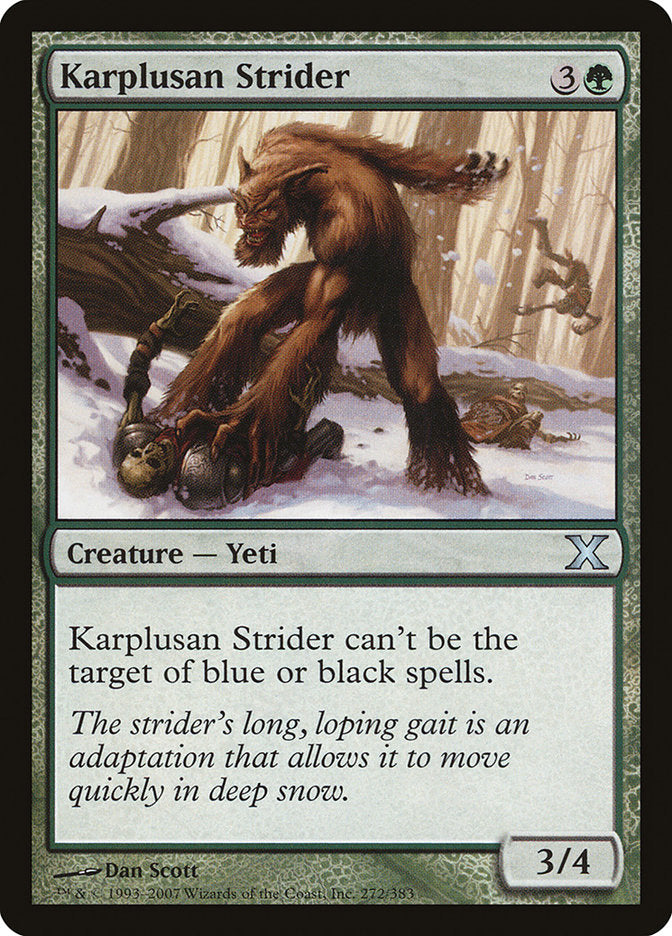 Karplusan Strider [Tenth Edition] | Cracking-Singles