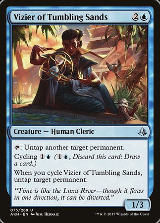 Vizier of Tumbling Sands [Amonkhet] | Cracking-Singles