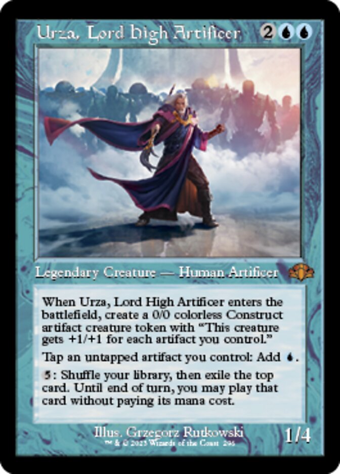 Urza, Lord High Artificer (Retro) [Dominaria Remastered] | Cracking-Singles