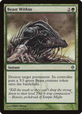 Beast Within [New Phyrexia] | Cracking-Singles