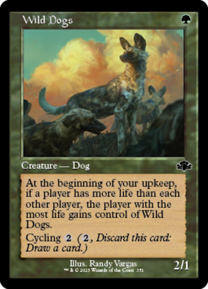 Wild Dogs (Retro) [Dominaria Remastered] | Cracking-Singles