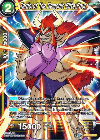 Tardo of the Demonic Elite Four [BT11-108] | Cracking-Singles