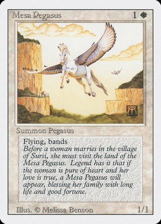 Mesa Pegasus [Revised Edition] | Cracking-Singles