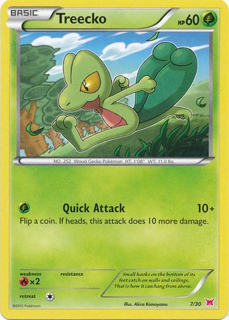 Treecko (7/30) [XY: Trainer Kit 2 - Latias] | Cracking-Singles