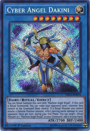 Cyber Angel Dakini [DRL3-EN014] Secret Rare | Cracking-Singles