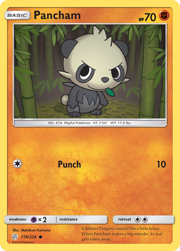 Pancham (119/236) [Sun & Moon: Cosmic Eclipse] | Cracking-Singles