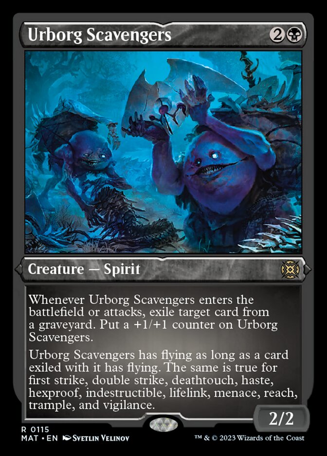 Urborg Scavengers (Foil Etched) [March of the Machine: The Aftermath] | Cracking-Singles