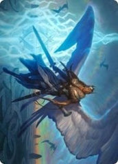 Righteous Valkyrie Art Card [Kaldheim: Art Series] | Cracking-Singles