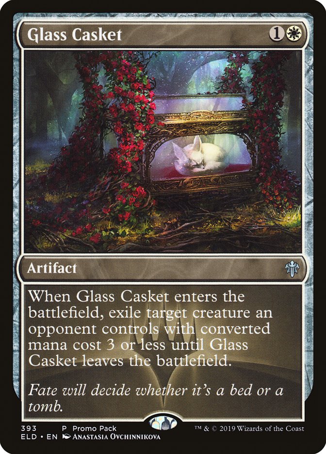 Glass Casket (Promo Pack) [Throne of Eldraine Promos] | Cracking-Singles