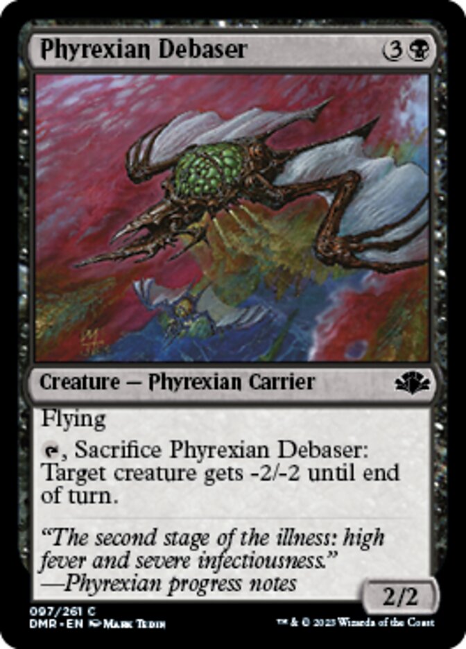 Phyrexian Debaser [Dominaria Remastered] | Cracking-Singles