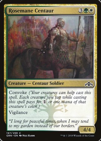 Rosemane Centaur [Guilds of Ravnica] | Cracking-Singles