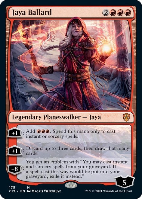 Jaya Ballard [Commander 2021] | Cracking-Singles