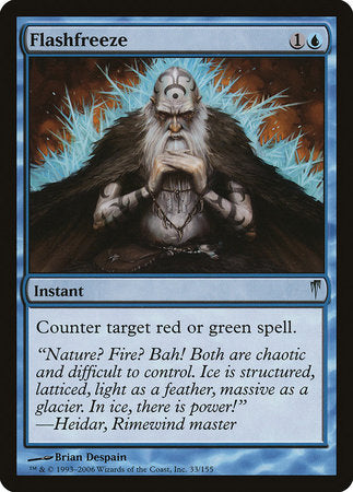 Flashfreeze [Coldsnap] Chinese Foil | Cracking-Singles