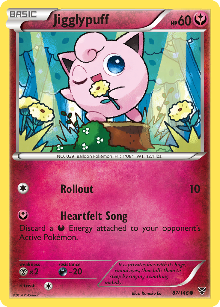 Jigglypuff (87/146) [XY: Base Set] | Cracking-Singles