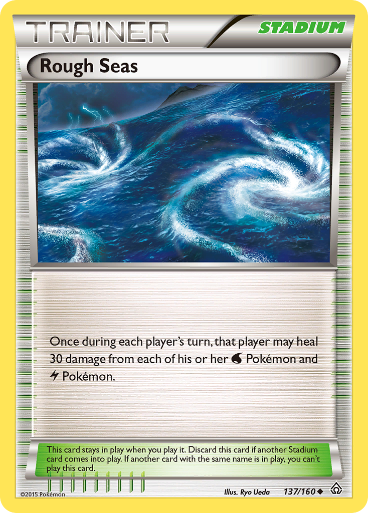 Rough Seas (137/160) [XY: Primal Clash] | Cracking-Singles