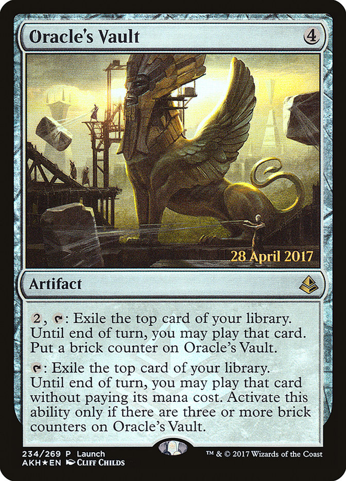 Oracle's Vault (Launch) [Amonkhet Promos] | Cracking-Singles