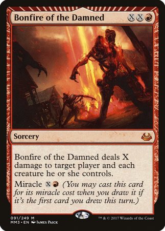 Bonfire of the Damned [Modern Masters 2017] | Cracking-Singles