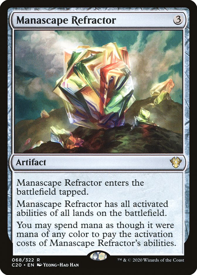 Manascape Refractor [Commander 2020] | Cracking-Singles