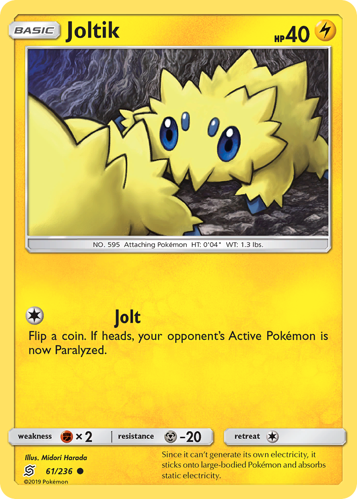 Joltik (61/236) [Sun & Moon: Unified Minds] | Cracking-Singles