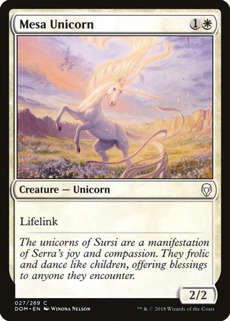 Mesa Unicorn [Dominaria] | Cracking-Singles