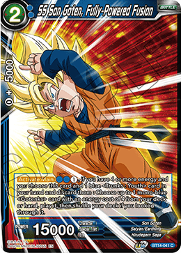 SS Son Goten, Fully-Powered Fusion (BT14-041) [Cross Spirits] | Cracking-Singles