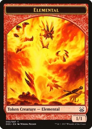 Elemental Token [Duel Decks: Mind vs. Might Tokens] | Cracking-Singles