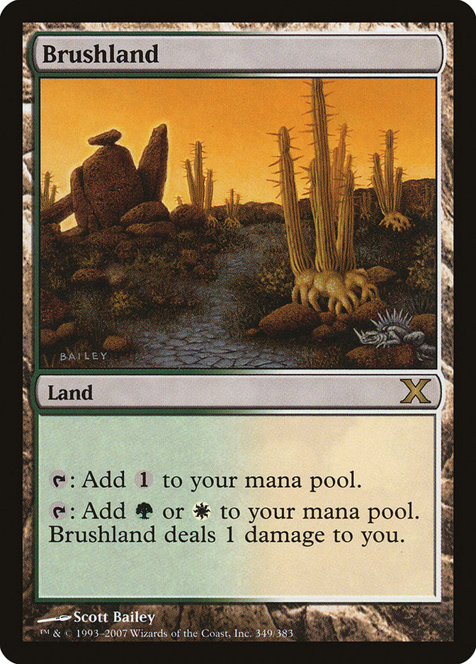 Brushland [Tenth Edition] | Cracking-Singles