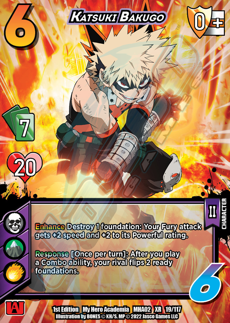 Katsuki Bakugo [Crimson Rampage XR] | Cracking-Singles