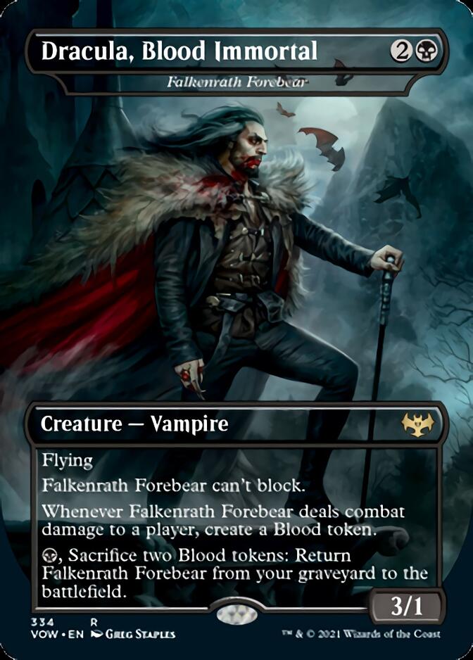 Falkenrath Forebear - Dracula, Blood Immortal [Innistrad: Crimson Vow] | Cracking-Singles